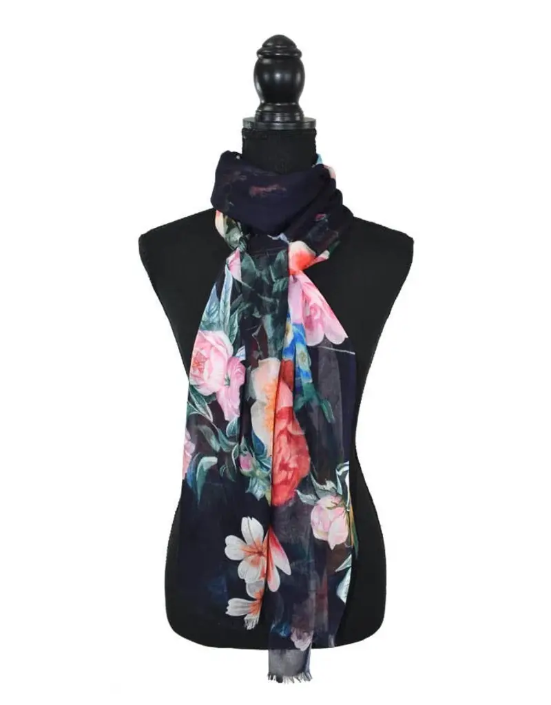 Dupatta Designs Mercia Floral Print Scarf