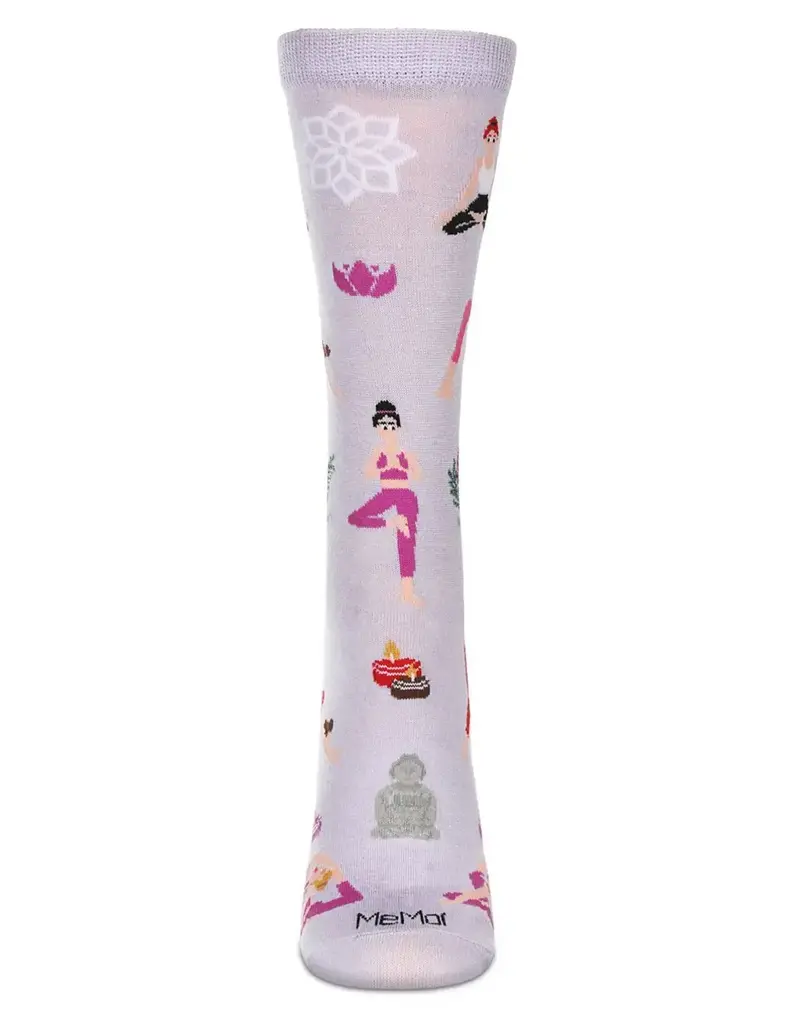 Infinity Classics Yoga Bamboo Crew Socks