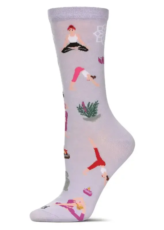 Infinity Classics Yoga Bamboo Crew Socks