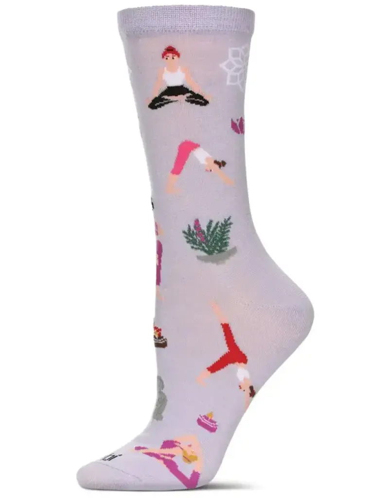 Infinity Classics Yoga Bamboo Crew Socks