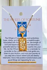 Soul Charms 18K Gold Plated Tarot Card Necklace