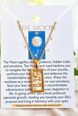 Soul Charms 18K Gold Plated Tarot Card Necklace