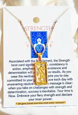 Soul Charms 18K Gold Plated Tarot Card Necklace