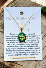 Soul Charms 18K Gold Plated Transformation Necklace