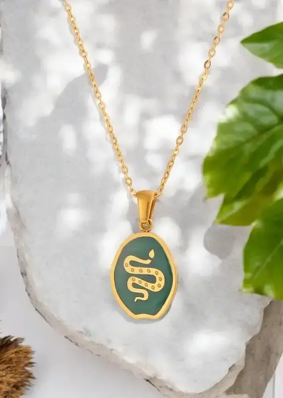 Soul Charms 18K Gold Plated Transformation Necklace