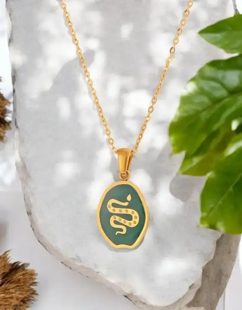 Soul Charms 18K Gold Plated Transformation Necklace
