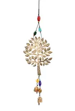 Moksha Flower Power Beaded Bell Chime