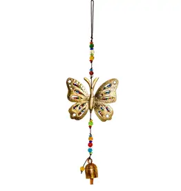 Moksha Butterfly Effect Beaded Bell Chime