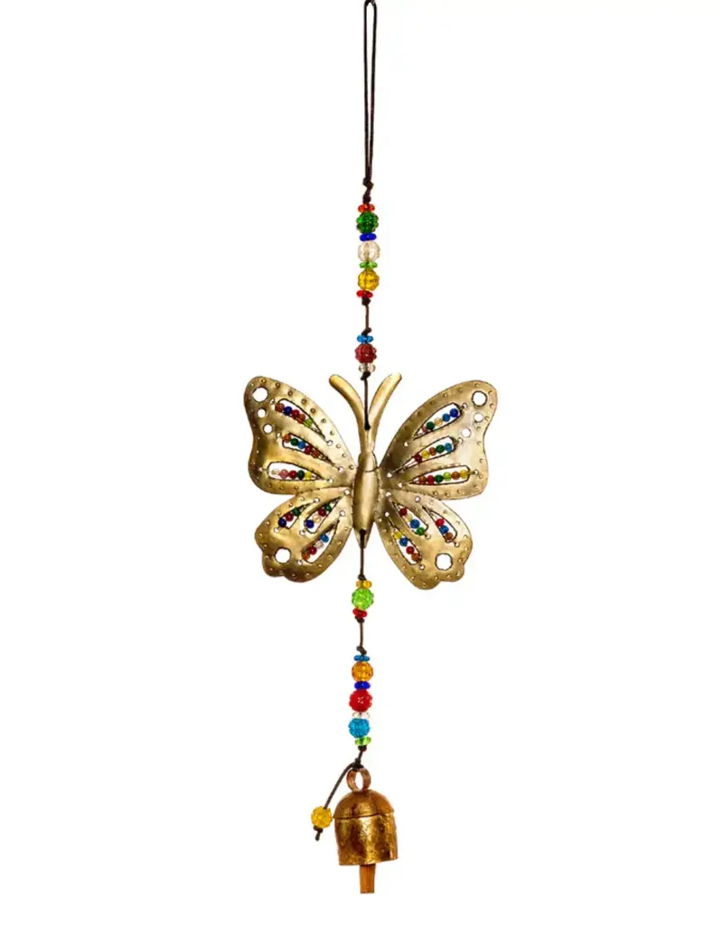 Moksha Butterfly Effect Beaded Bell Chime