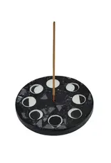 Benjamin International Round Mosaic Moon Phase Incense Holder