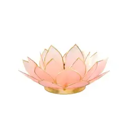 Om Gallery Gemstone Lotus Tea Light