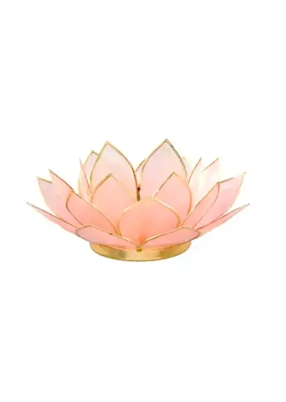Om Gallery Gemstone Lotus Tea Light