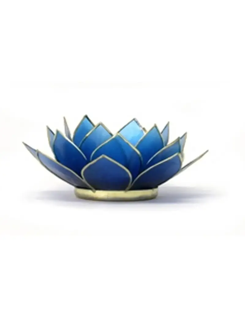 Om Gallery Gemstone Lotus Tea Light