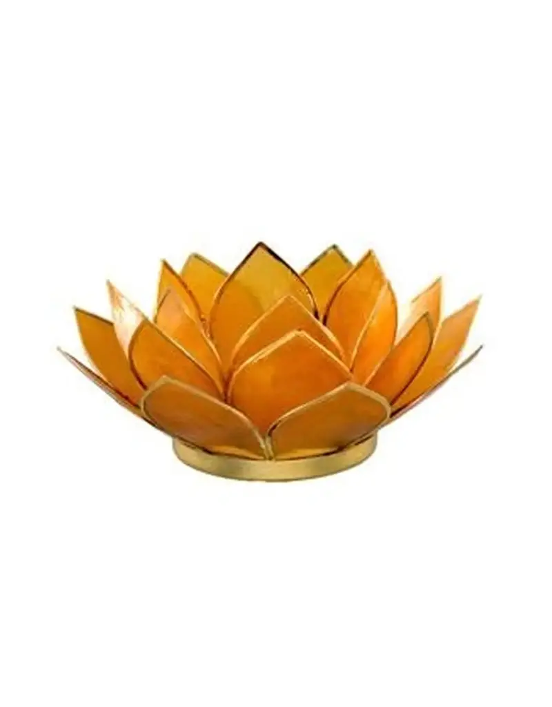 Om Gallery Gemstone Lotus Tea Light