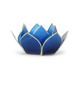 Om Gallery Mini Gemstone Lotus Tea Light