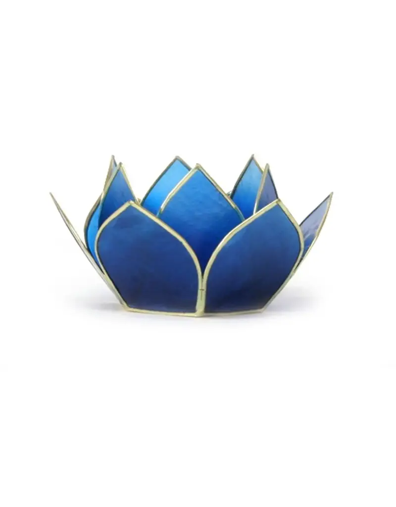 Om Gallery Mini Gemstone Lotus Tea Light