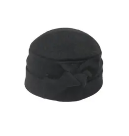 Jeanne Simmons Boiled Wool Knotted Cap