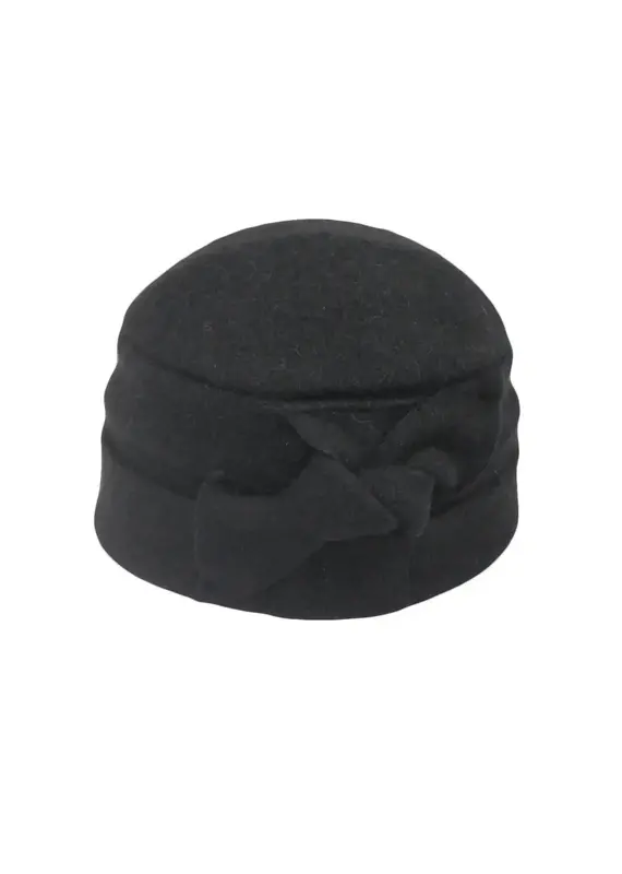 Jeanne Simmons Boiled Wool Knotted Cap