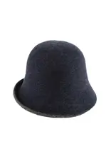 Jeanne Simmons Cloche Boiled Wool Bucket Hat