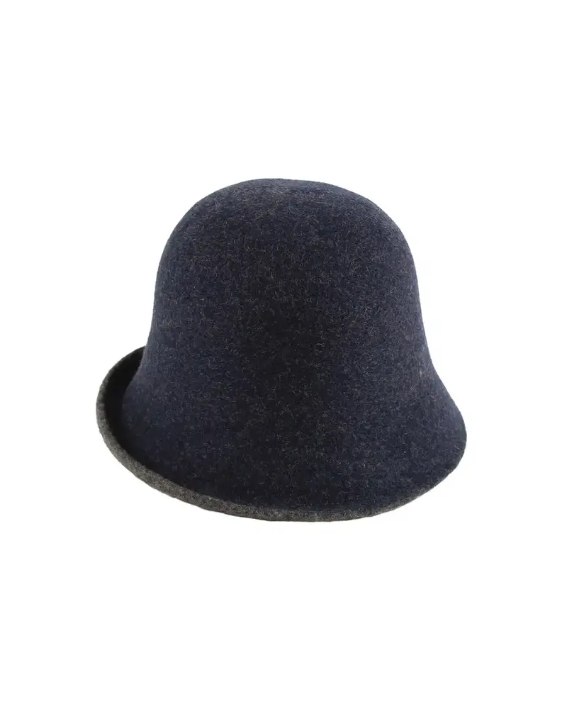 Jeanne Simmons Cloche Boiled Wool Bucket Hat
