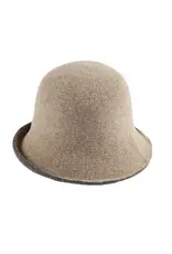 Jeanne Simmons Cloche Boiled Wool Bucket Hat