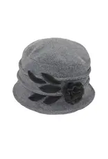 Jeanne Simmons Polar Fleece Floral Accent Hat