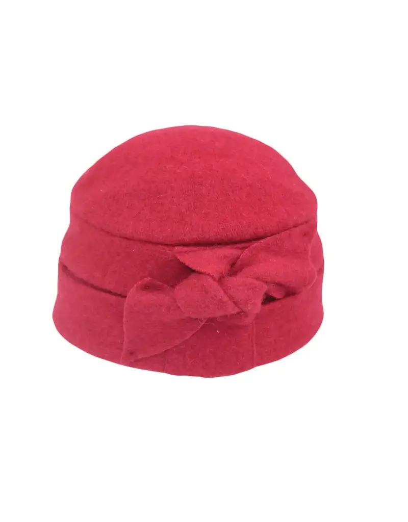 Jeanne Simmons Boiled Wool Knotted Cap