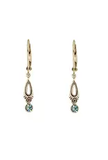 Baked Beads Mini Vintage Crystal Earrings