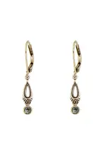 Baked Beads Mini Vintage Crystal Earrings