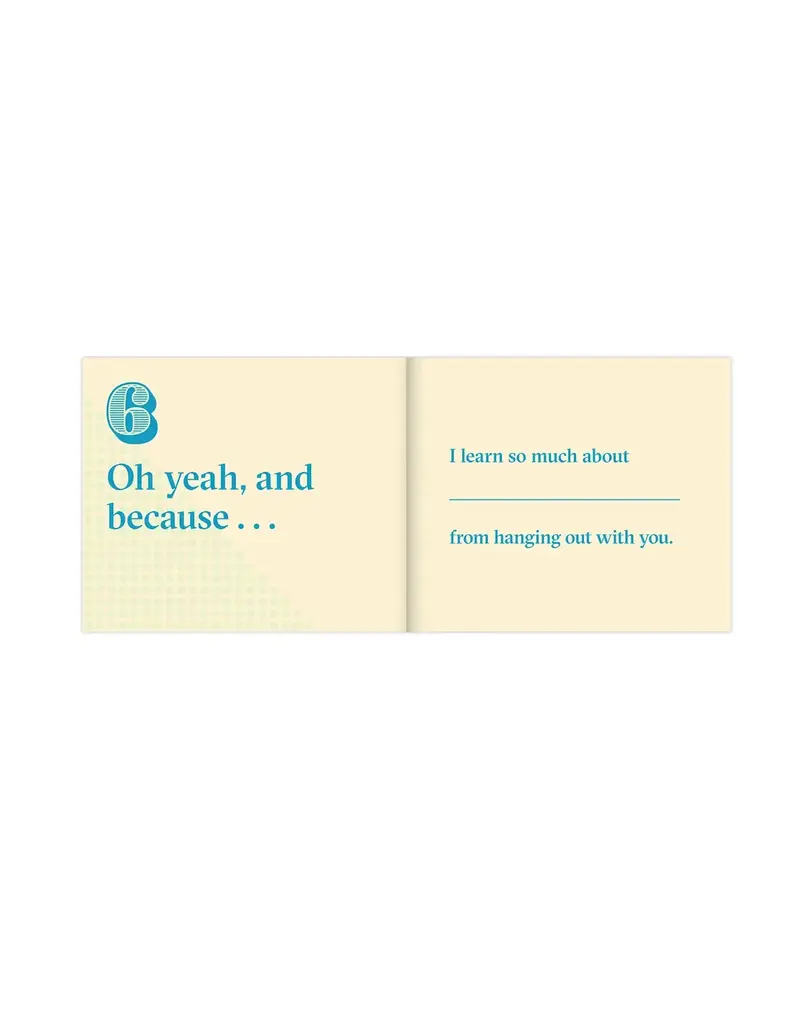 I Love You Because … Fill in the Love® Book