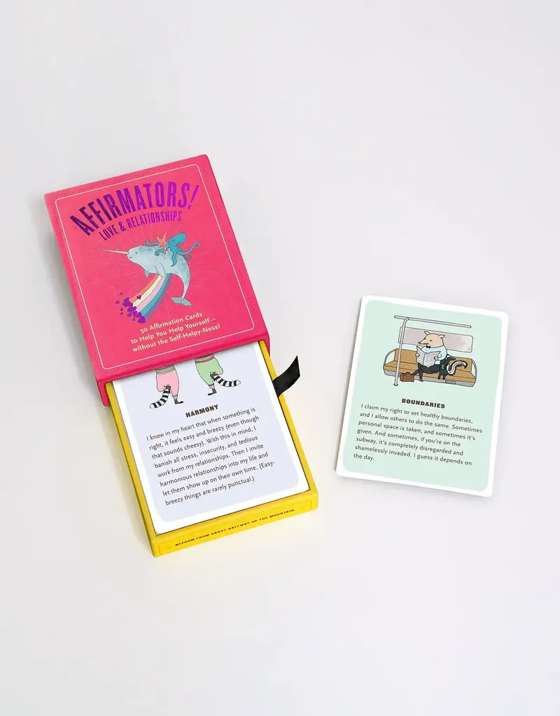 Affirmators!® Love & Relationships: 50 Affirmation Cards