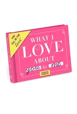 What I Love About You Fill in the Love® Book