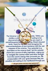 Soul Charms The Universe 18K Gold Plated Necklace