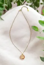 Soul Charms The Universe 18K Gold Plated Necklace