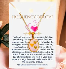 Soul Charms Frequency of Love 18K Gold Plated Necklace