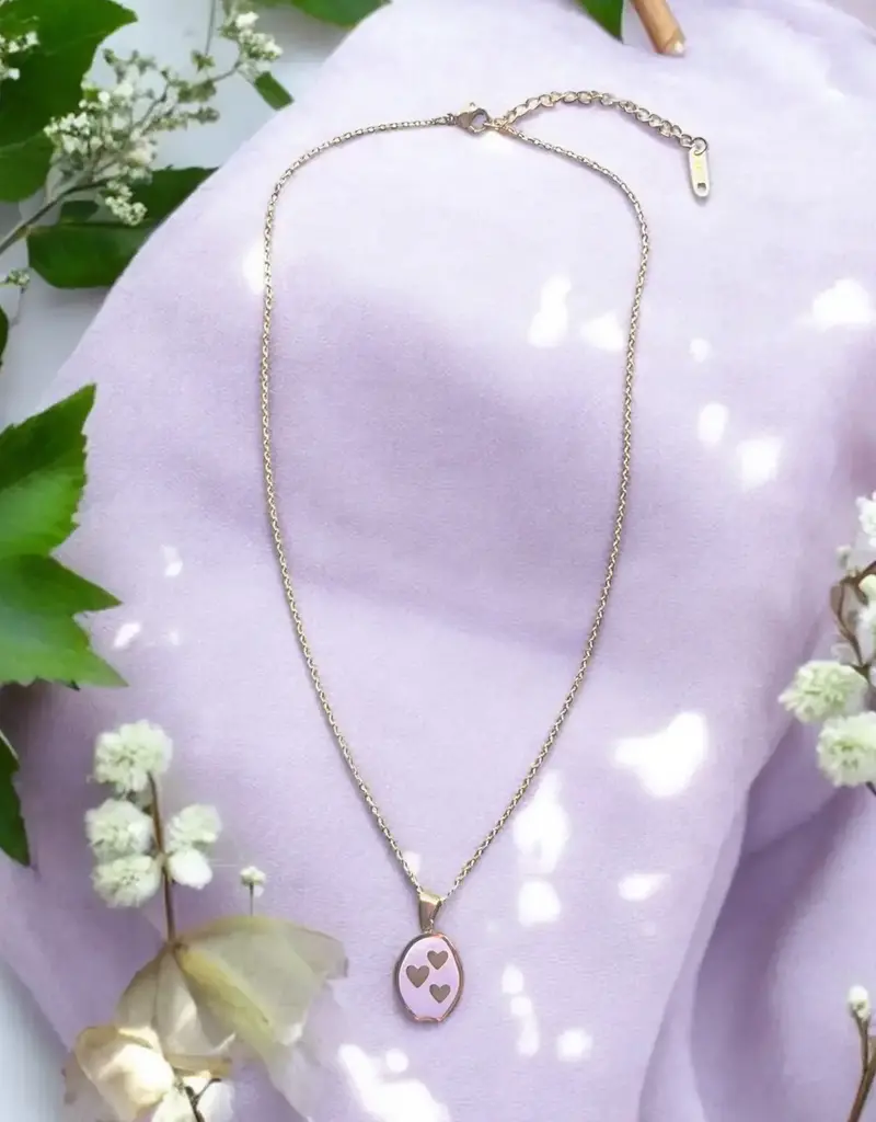 Soul Charms Frequency of Love 18K Gold Plated Necklace