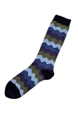 Tey-Art Mountain Stripe Alpaca Socks