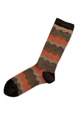 Tey-Art Mountain Stripe Alpaca Socks