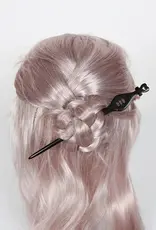 Dark Sandalwood Lute Hair Stick