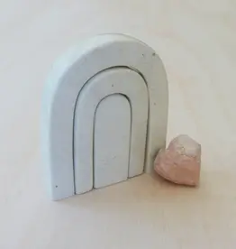 Venture Imports Natural Rainbow Sculpture