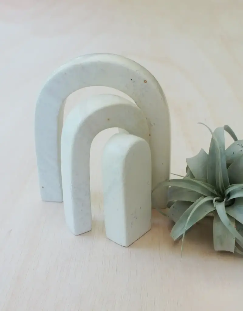 Venture Imports Natural Rainbow Sculpture