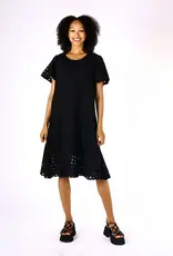 Fenini Embroidered Flair Dress