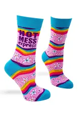 Fabdaz Hot Mess Express Women's Crew Socks