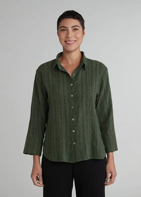 Cut Loose Crop Easy Shirt
