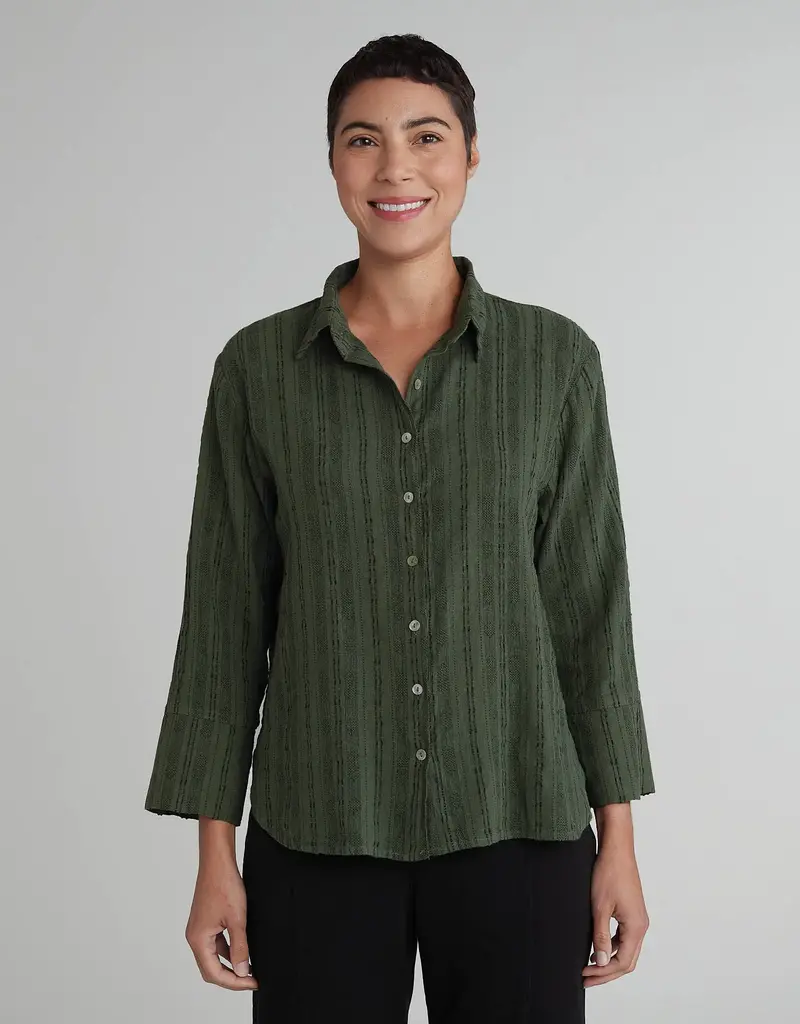 Cut Loose Crop Easy Shirt