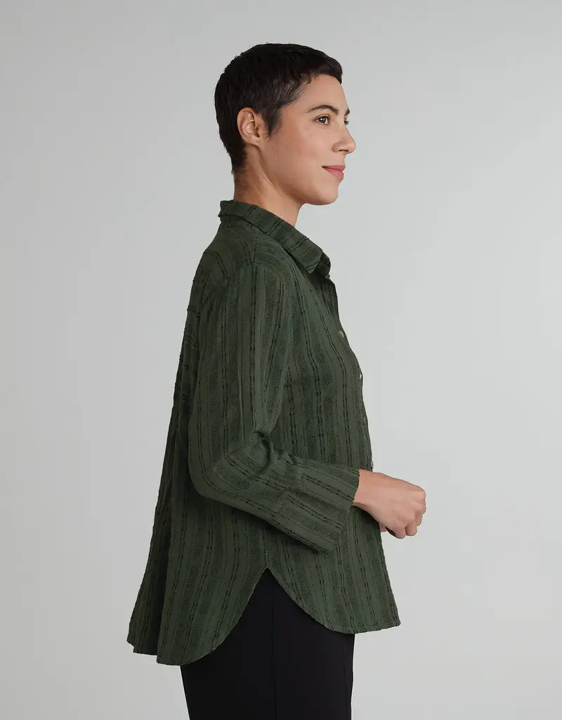 Cut Loose Crop Easy Shirt