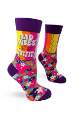 Fabdaz Bad Vibes Women's Crew Socks