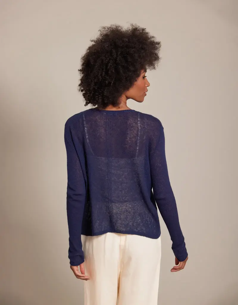 Alashan Cotton Seed Crew Sweater