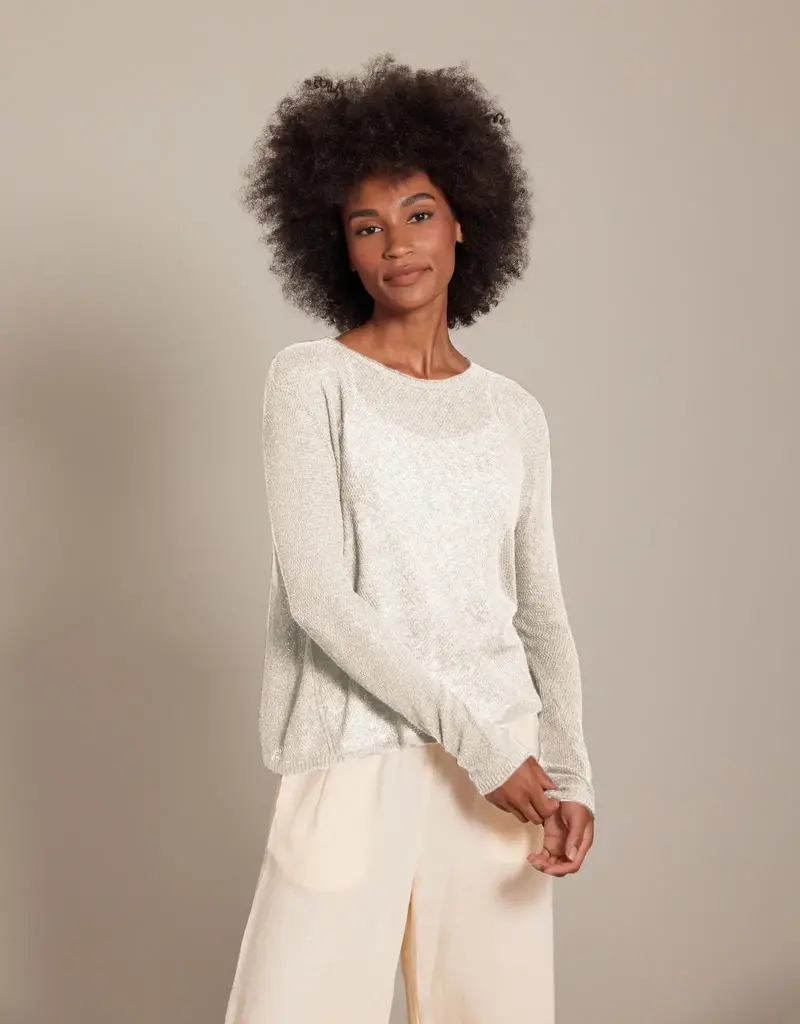 Alashan Cotton Seed Crew Sweater