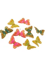World Buyers Summer Glitter Butterfly Garland